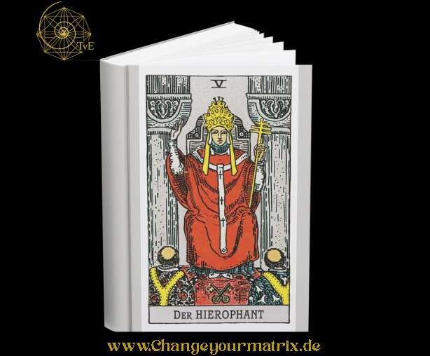 Hierophant Matrix of Destiny Tarotkarte Symbolik