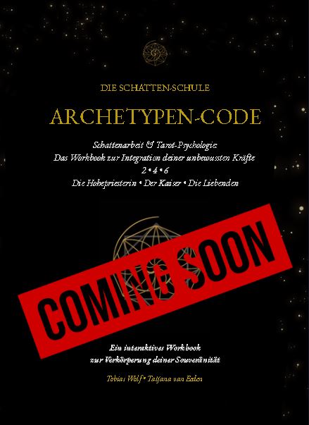 Archetypen-Code Buchcover Schatten-Schule Matrix of Destiny Workbook 2