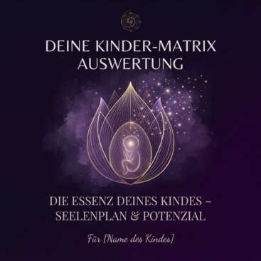 Illustration zur vollständigen Kindermatrix-Komplettanalyse – alle 27 Themenbereiche und das Bonus-Paket für ein Kind